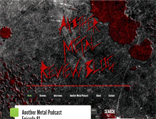 Tablet Screenshot of anothermetalreviewblog.com